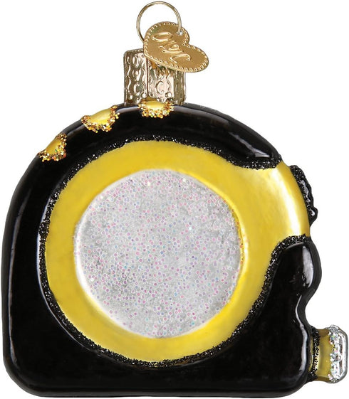 Old World Christmas Glass Blown Ornament Tape Measure (32295)...