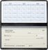Black Vinyl Checkbook Cover, Top Tear Personal Vinyl Checkbook Cover...