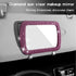 Car Sun Visor Mirror, Bling Reinestone Crystal Visor Makeup Vanity Cosmetic Mirror Clip for Women Girls, Automotive Mirror Light Sun Shading Unive...