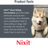 Nixit Stool-Eating Preventative for Dogs - Vitamin B Supplement - Chicken Liver and Natural Fish Flavored Powder - 10.5 oz...