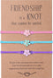 Friendship Bracelets Matching Flower Best Friend Bracelet Gifts for 3 Women BFF...