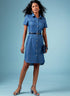 Butterick B6640E5 Easy to Sew Women's Petite Top, Pants, and Dress Sewing Patterns Sizes 14-22...