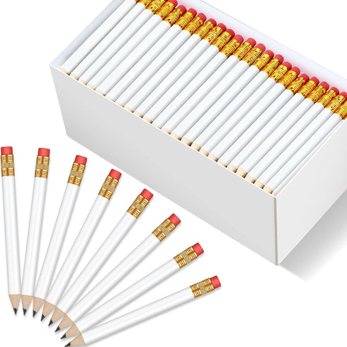 Outus 144 Pieces Golf Pencils, HB Half Pencils with Eraser, 3.5 Inch Baby Shower Pencils Mini Pencils for Kids Baby Shower Bridal Shower Golf Scho...