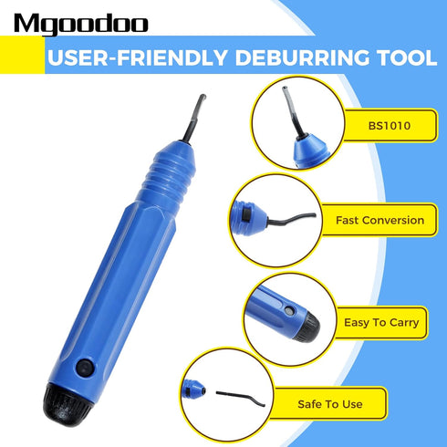 Mgoodoo 8 Pcs HVAC Repairing Tools, Air Conditioner Copper Tube Swage Tool with Expander Drill Bit Set, Copper Pipe Cutter and Deburring Tool for ...