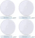 (Pack of 4) Airmont Products AP-12077, 5-inch Ceiling Blank-Up Cover with Center Screw, Fits 3-1/4" to 4" Electric Box, Adjustable Bracket for Scr...