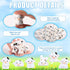 24pcs Mini Cows Figurines, Cute Miniature Cows 6 Styles Tiny Resin Animals Micro Moss Landscape Ornaments Little Toy for Dollhouse DIY Fairy Craft...