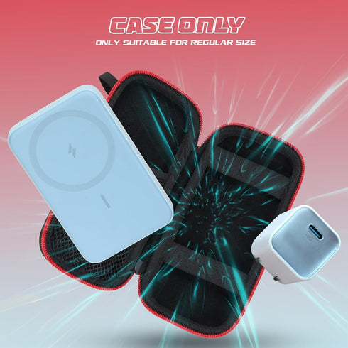 Case Compatible with Anker 621/622/633/321/324 Power Bank,Fit for Apple MagSafe Charger Battery Pack,Black(Case Only)......