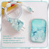 CameCosy DIY Phone Charger Cover Storage Sets USB Earphone Wire Saver Cable Organizer with Travel Storage Bag, Soft Cute Cable Protector Phone Cha...