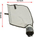 ATIE Pool Cleaner Gray Fine Mesh Bag with Hook and Loop Fastener Enclosure for Pentair Kreepy Krauly Legend, Platinum Pool Cleaner Debris Bags 360...