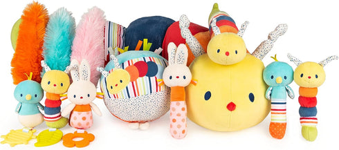 GUND Baby Tinkle Crinkle Collection Essential Caterpillar Stuffed Animal Sensory Plush, 14”...