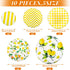 10 Pack Cloth Bowl Covers for Bread Rising Reusable Fabric Bowl Covers 5 Size Stretch Elastic Food Storage Container Covers Cotton Bread Bowl Cove...