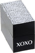 XOXO Women's Fashion Watch with Crystal Bezel Accents and Clear Resin Bracelet, Faux Chronograph Design, Quartz Movement, 38mm Case, Fits Wrists 5...