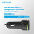 AT&T Single Port 20W USB-C Bullet Car Charger for Apple iPhone, iPad, Watch, Google Pixel, and Samsung Galaxy (Black)...
