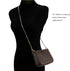 Small Square Copper Purse Shoulder Cross Body Handbag Bag Chains Strap Replacement(Light Gold, 47'')...