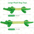Large Squeaky Dog Toys, Interactive Puppy Toys with Crinkle Paper, Pull Tug of War Dog Toy, Plush Dog Chew Toys for Small, Medium, Large Breed...