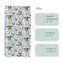 Duck Hunting Mallard Hunter Changing Pad Cover for Baby Boys, Wild Animal Bird Reeds Blue Diaper Change Table Covers, Soft Stretchy Safe Snug Fitt...