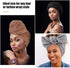 Head Wrap Stretch Jersey Turban Extra Long Hair Scarf Soft Breathable African Knit Head Scarves Turban Tie for Black Women...