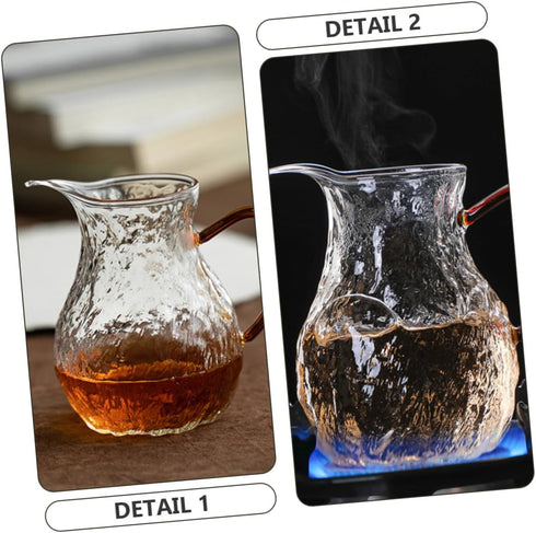 Loose Leaf Tea Maker Clear Kettle Tea Pots Kettle for Tea Glass Glass Loose Leaf Tea Kettle Clear Teapot Tea Infuser Pot Tea Maker for Loose Leaf ...