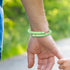 Mosquito Repellent Bracelets, 1 Pack Repellent Wristbands for Adults and Kids, DEET-Free (10 Replacement Cores - Green)...