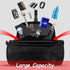 Bike Handlebar Bag, Waterproof Bicycle Front Storage Bag, Bike Phone Holder Accessories, Transparent Pouch Touch Screen with Removable Shoulder St...