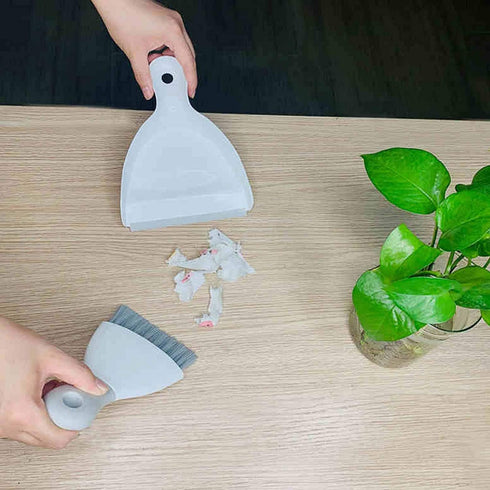 Dust pan Broom Brush Dustpan - Dustpan and Brush Set,Mini dust Pans with Brush,Dust Pan and Brush Set for Table, Key Board, Cat, Dog and Other Pet...
