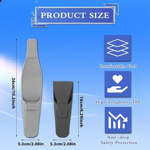 Razor Travel Case, 2Pcs Portable Razor Protective Case Waterproof Shaver Cover Bag Razor Carrying Case Beard Trimmer Storage Protective Case for M...