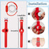 Waterproof AirTag Bracelet for Kids, Personalized Initial Letter AirTag Hidden Holder Compatible with Apple Air Tag, Silicone Airtag Case Adjustab...