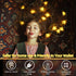 120 LED 40FT Star String Lights, 8 Modes Plug in Star Lights with Timer & Memory, Indoor Outdoor Christmas Twinkle Light for Birthday Party Bedroo...