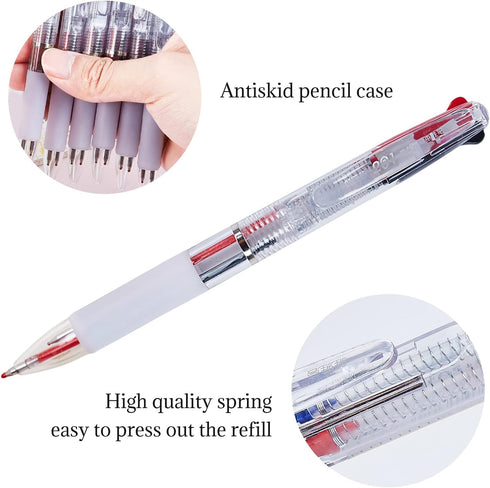 2 Color Pen 0.5mm 2-in-1 Multicolor Ballpoint pen, 2-Color Retractable Ballpoint Pens for Office School Supplies Students Children Gift (36pcs)...