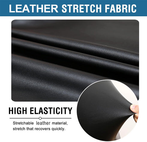 Waterproof Office Chair Cover PU Leather Computer Seat Covers Stretch Rotating Chair Slipcover with Elastic Bottom Universal Chair Protectors for ...