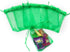 100Pcs 3x4 Inch Green Organza Bags with Drawstring, Christmas Small Mesh Jewelry Gift Pouches Baby Shower Party Favor Bags...