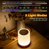 Night Light, LED Touch Bedside Table Lamp, Muti-Colour, USB Rechargeable, Remote Control, Portable Lamp for Baby Bedroom, Living Room...