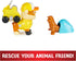 Paw Patrol, Big Truck Pups Rubble Action Figure with Clip-on Rescue Drone, Command Center Pod and Animal Friend Kids Toys Ages 3 and up...