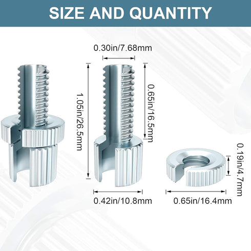 PAGOW 8PCS Screw Metric Clutch Brake Cable Adjuster for Honda Yamaha Kawasaki Suzuki ATV Motorcycle, 8MM Universal Nut Bolts, Silver...