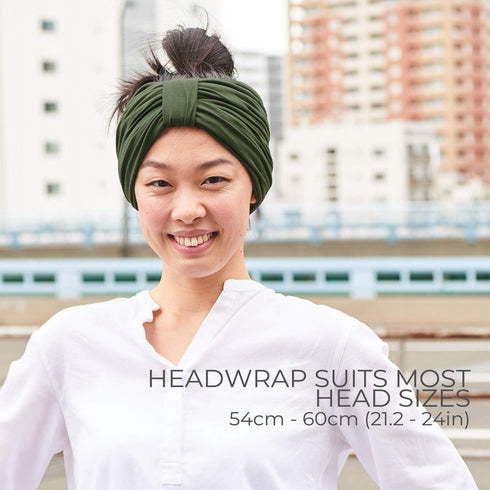 Womens Chunky Turban Headband Headscarf Winter Head Wrap Chemo Hat Natural Hair...