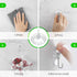 HangerSpace Suction Cup Hooks, 12 Packs Combo Set Clear PVC Suction Cups with Metal Hooks Removable Suction Cups for Kitchen Bathroom Shower Wall ...