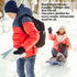 2 Pairs Winter Magic Gloves Stretchy Warm Black Knit Gloves for Men or Women (One Size Fits All)...