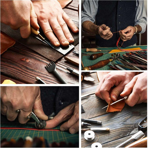 GORGECRAFT 1 x 79 Double-Sided Leather Strips Chocolate Lychee Pattern Flat Leather Cord 1.7mm Thick PU Leather Strap for DIY Crafts Guitar Belt J...