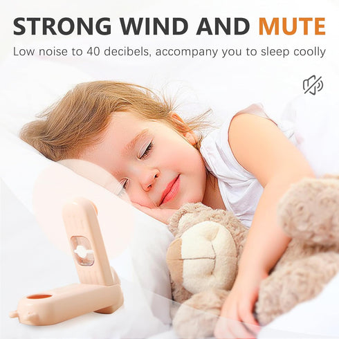 Handheld Mini Fan, Foldable Portable Fan, Spray, fan, flashlight 3 IN 1 multifunctional, with USB Rechargeable, Two levels of adjustable wind powe...