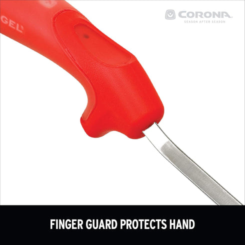 Corona Premium Stainless Steel ComfortGEL Cultivator caltivator, red...