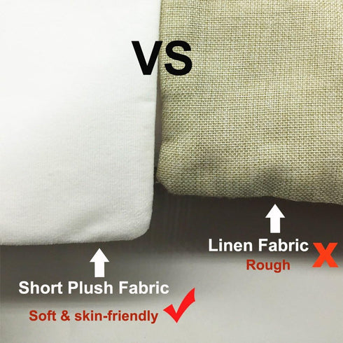 VIPbuy Home Décor Super Soft Short Plush Square Throw Pillow Case Sofa Cushion Cover with Invisible Zipper- 18 x 18 inches -No Insert- Basketball ...
