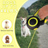 16Ft Retractable Dog Leash Lightweight Leash for Small Medium Dogs/Cats Up to 44lbs,One-Handed Brake,Stainless Steel Spring,Featuring Reflective.(...