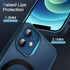 JETech Magnetic Case for iPhone 12 Mini 5.4-Inch Compatible with MagSafe, Translucent Matte Back Slim Shockproof Phone Cover (Blue)......