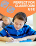8 Pack Kids Headphones Bulk for Classroom School Students Children Teens Boy Girl (8 Mixed Colors)...