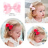 40PCS 3Inch Hair Bows for Girls Grosgrain Ribbon Toddler Hair Accessories with Alligator Clips for Toddlers Baby Girls Kids Teens in Pairs...