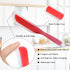 Nonstick Silicone Knife Shaped Flexible Kitchen Spatula Scraper Turner,Kitchen Cooking Utensils With Nylon Core (Red&Green)...