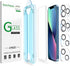 amFilm Screen Protector OneTouch Compatible with iPhone 13, iPhone 13 Pro (6.1", 2021) Tempered Glass and Camera Lens Protector, Edge to Edge Full...