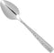 Fortessa Lucca Faceted 18/10 Stainless Steel Flatware Serving Spoon, 9-Inch...