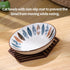4Pack Ceramic Cat Dishes with Nonslip Mats, 5.5 Inch Shallow Cat Food Bowls, Whisker Fatigue Cat Bowl, Cat Dishes for Food&Kitten Bowls, Microwave...