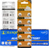 Tianqiu 10PCS Ag0 Lr521 379 Sr521Sw Alkaline Battery...